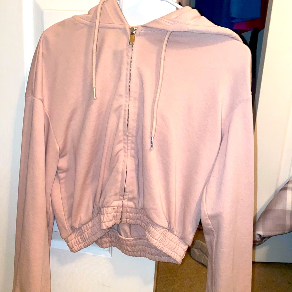 Pastel pink cuter sweater
